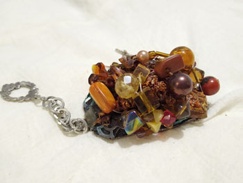 Pulsera liquen atardecer