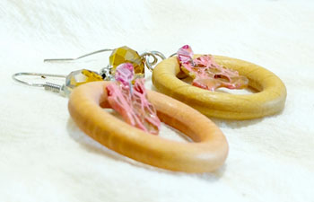 Aretes dulce fresa