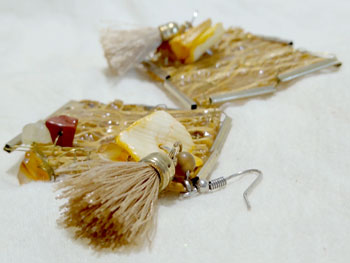 Aretes maxi dorados
