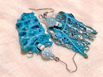 Aretes nopal cielo