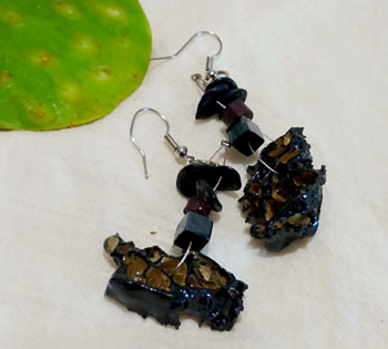 Aretes nopal noche