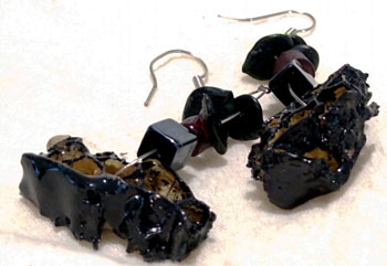 Aretes nopal noche