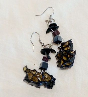 Aretes nopal noche