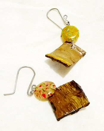 Aretes maguey soleado