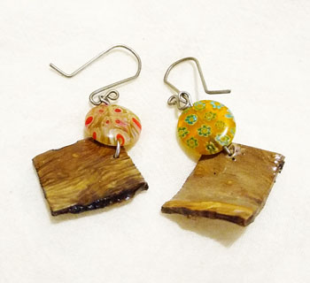 Aretes maguey soleado