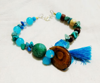 Pulsera entre azul