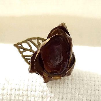 anillo flor palmy