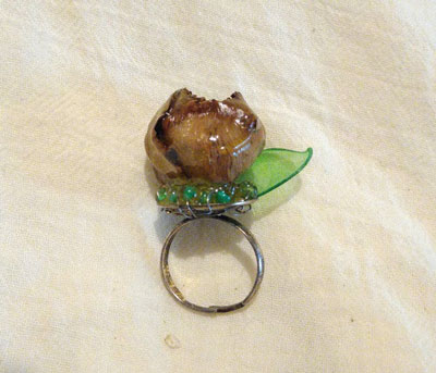 Anillo coco verde