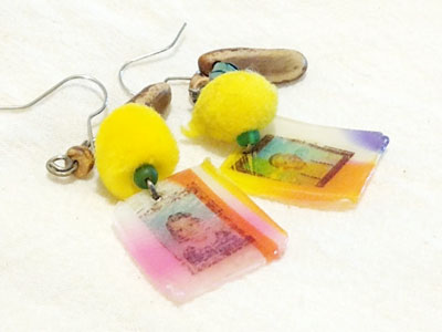 Aretes niños color