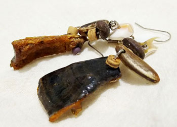 Aretes frambo hongo